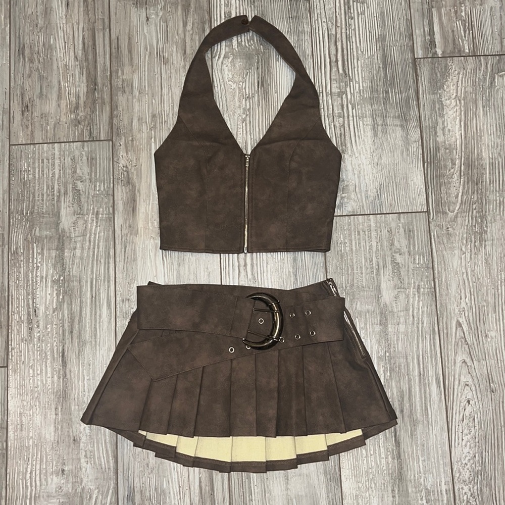 Going out mini Skirt Set